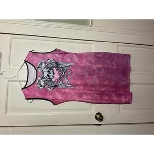 Lethal Angel XL skull with wings dress or nightgown